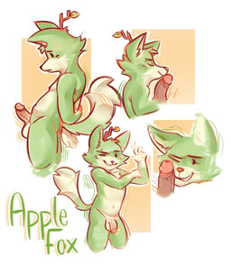 anthro disembodied_penis flexing fluffy fluffy_tail foreskin fur genitals green_body green_fur humanoid_genitalia humanoid_penis looking_at_viewer looking_back male markings multiple_poses penis pose retracted_foreskin smile solo tail unretracted_foreskin white_markings naughty_ferret canid canine fox mammal hi_res multiple_scenes