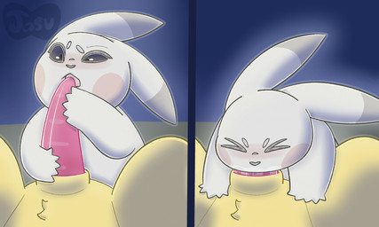 animal_genitalia bodily_fluids deep_throat duo eyes_closed female fur genitals glowing lying male male/female night on_back open_mouth oral oral_penetration outside pale_fur penetration penis penis_grab saliva saliva_on_penis saliva_string sheath tan_body tan_fur jasucharm nintendo pokemon pokemon_pokopia peakychu generation_1_pokemon generation_2_pokemon pikachu pokemon_(species) typhlosion 5:3 colored digital_drawing_(artwork) digital_media_(artwork) hi_res line_art shaded