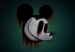 anthro blood bodily_fluids creepy disembodied_head empty_eyes evil_grin horror_(theme) male nightmare_fuel round_ears smile solo steel1star creepypasta disney suicide_mouse_(creepypasta) mickey_mouse suicide_mouse_(character) mammal mouse murid murine rodent better_version_at_paywall hi_res