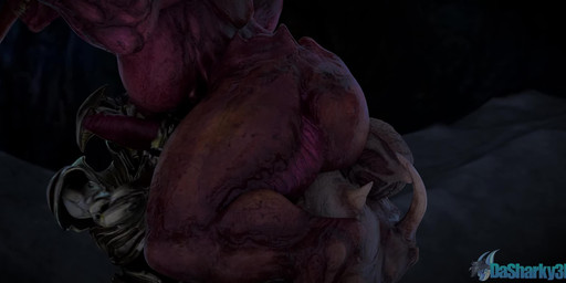 anal big_breasts big_butt black_background bouncing_breasts breasts butt dark erection genitals group gynomorph gynomorph/male hand_on_penis handjob head_between_buttocks huge_breasts huge_butt humanoid_genitalia humanoid_on_humanoid humanoid_penis intersex intersex/male long_penis male male_rimming_gynomorph male_rimming_intersex not_furry oral penile penis red_body rimming sex simple_background thick_thighs trio conditional_dnp dasharky3d doom_(series) id_software microsoft archvile_(doom) baron_of_hell demon demon_humanoid humanoid maykr 3d_(artwork) 3d_animation animated blender_(artwork) digital_media_(artwork) hi_res short_playtime sound video watermark