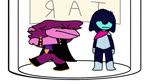 ambiguous_fluids anthro armband bodily_fluids bracelet clothed clothing container cum cum_in_container cum_in_jar dialogue duo female fully_clothed genital_fluids humor jar jewelry male music smile sound_effects spiked_armband spiked_bracelet spikes text where_is_your_god_now yelling zinnyinn deltarune kris_where_are_we pony_cum_jar_project undertale_(series) kris_(deltarune) susie_(deltarune) dinosaur human mammal prehistoric_species reptile scalie 16:9 2021 2d_animation animated english_text meme short_playtime sound webm widescreen