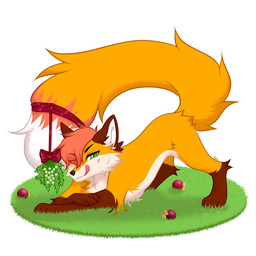 ass_up black_nose cheek_tuft christmas_decorations facial_tuft feral grass green_eyes licking licking_lips long_tail looking_at_viewer male milestone nude on_grass on_ground paws plant simple_background snout solo tail tongue tongue_out tuft white_background nollya canid canine fox mammal red_fox true_fox 1:1 colored digital_drawing_(artwork) digital_media_(artwork) hi_res shaded