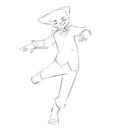 anthro boots clothed clothing dancing female footwear happy shoes simple_background solo spinning white_background smekbo eloisa domestic_cat felid feline felis mammal 1:1 2d_animation aliasing animated digital_drawing_(artwork) digital_media_(artwork) frame_by_frame
