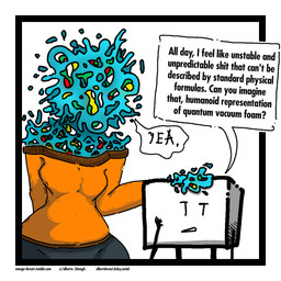 arm_on_head big_butt black_text bottomwear breasts butt clothed clothed_female clothing cube denim denim_bottomwear denim_clothing denim_shorts dialogue duo faceless female for_a_head hairless humor male medium_breasts open_mouth orange_clothing orange_topwear raised_arm shorts simple_background size_difference speech_bubble text topwear white_background alberto_omega cube_(alberto_omega) dynamic_state_of_minimum_energy_with_virtual_fluctuations_generating_casimir_force_and_vacuum_effect fan_character humanoid object_head 1:1 2025 comic english_text url