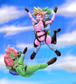 animal_genitalia animal_penis anthro anthrofied areola balls being_watched big_breasts blonde_hair blue_body blue_fur blue_penis bodily_fluids breast_grab breast_squeeze breasts brown_hair camera clitoris clothed clothed_sex clothing cloud cum cum_in_vagina cum_inside cum_on_belly cum_on_body cum_on_penis equine_genitalia equine_penis erection eyes_closed eyewear feathered_wings feathers female ffm fingering fur genital_fluids genitals glasses goggles green_body green_fur group group_sex hair half-closed_eyes hand_on_breast infidelity knee_pads looking_at_another male male/female masturbation narrowed_eyes nipples open_mouth outside penetration penis pink_hair sex skydiving smile squeezing teeth threesome tongue tongue_out trio vaginal vaginal_fingering vaginal_fluids vaginal_masturbation vaginal_penetration video_camera vulva wings replica_(artist) hasbro my_little_pony mythology fan_character reppy_(replica) earth_pony equid equine horse mammal mythological_creature mythological_equine pegasus pony absurd_res hi_res