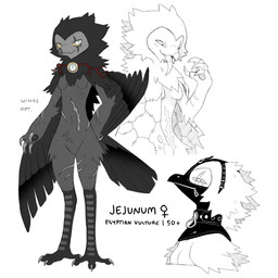 4_fingers 4_toes anthro arm_feathers arm_scar beak bird_legs blind_eye breasts cape claws clothed clothed_anthro clothed_female clothing eye_scar eyeball facial_scar feathers feet female female_symbol fingers gender_symbol grey_beak grey_body grey_claws grey_feathers grey_scar grey_scutes latex latex_clothing latex_mask leg_scar mask mature_anthro mature_female navel nude nude_anthro nude_female open_beak open_mouth open_smile scar scutes simple_background smile solo standing symbol text toes tongue tongue_out white_background white_eyes jejejunum jejunum_(jejejunum) accipitrid accipitriform avian bird egyptian_vulture old_world_vulture vulture 1:1 2025 character_name english_text full-length_portrait hi_res model_sheet multiple_images portrait