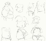 2020 absurd_res ambiguous_species anthro belly bottomwear bovid briefs briefs_only caprine cettus clothed clothing clothing_lift group hi_res male mammal moobs obese obese_anthro obese_male open_bottomwear open_clothing open_pants overweight overweight_anthro overweight_male pants pose selfie shirt shirt_lift sketch sketch_page slightly_chubby slightly_chubby_anthro slightly_chubby_male topless topwear torso_shot underwear underwear_only
