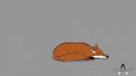 16:9 animator617 canid canine colored dark drawing fox hi_res mammal sleeping solo