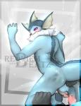2014 annoying_watermark anthro balls blush butt cum eeveelution erection fingering fins full_color fur gay looking_at_viewer male marine nintendo nude pangoro penis pokémon purple_eyes requiembeatz shiny slick vaporeon video_games water water_type watermark
Rating: Explicit
Score: 20
User: RequiemBeatz
Date: March 06, 2014