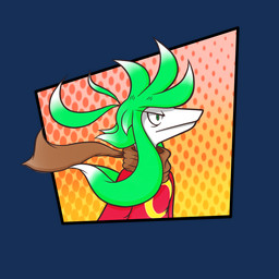 anthro black_border black_eyebrows border brown_scarf clothed clothed_anthro clothed_male clothing eyebrow_through_hair eyebrows floppy_ears furrowed_eyebrows green_ears green_eyes green_hair hair long_ears lop_ears male male_anthro medium_hair mouth_closed multicolored_hair noseless pattern_background red_clothing red_shirt red_topwear scarf serious_face shirt simple_background solo topwear translucent translucent_hair two_tone_hair white_body white_hair poptattart xeo_(poptattart) canid mammal 1:1 2017 alpha_channel colored digital_drawing_(artwork) digital_media_(artwork) english_description hi_res shaded