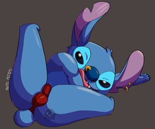 4_fingers anthro biped blue_body blue_claws blue_fur blue_nose bodily_fluids bulge claws clothed clothing detailed_bulge ear_piercing facial_piercing finger_claws fingers fur genital_fluids genital_outline head_tuft leaking_precum leaking_through_clothing licking lying male nose_piercing nose_ring nostril_ring notched_ear on_side one_leg_on_ground one_leg_up open_mouth piercing precum raised_leg red_clothing red_thong red_underwear ring_piercing seductive self_lick small_tail solo spread_legs spreading tail thong thong_only tongue tongue_out topless tuft underwear underwear_only pastelpaints disney lilo_and_stitch stitch_(lilo_and_stitch) alien experiment_(lilo_and_stitch) 2025 6:5 absurd_res digital_media_(artwork) hi_res