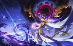 male not_furry solo space universe unknown_artist seer_(game) taomee dark_(seer) alien alien_humanoid deity elf humanoid 2d_animation animated motion_tweening