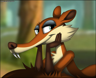 3_fingers big_tail black_bars blue_eyes eyelashes female feral fingers fur long_muzzle looking_at_viewer plant solo tail teeth toony tree verona7881 blue_sky_studios ice_age_(series) scratte_(ice_age) mammal rodent saber-toothed_squirrel 2018 letterbox