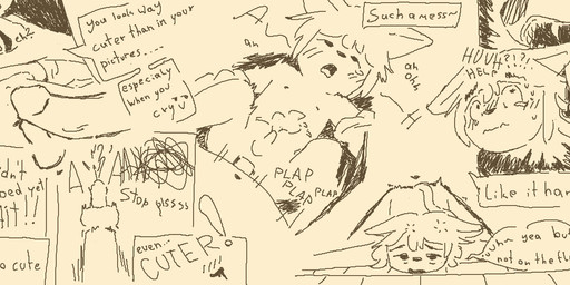 age_difference anthro blush bodily_fluids cum cumshot doggystyle duo ejaculation from_behind_position from_front_position frottage genital_fluids lying male male/male male_pred male_prey missionary_position on_back penile penises_touching prostitution scared sex sound_effects sweat sweatdrop tears tears_of_fear teeth teeth_showing text unseen_pred vore young young_male young_prey i_hate_shotacon4 canid canine canis domestic_cat felid feline felis mammal wolf digital_media_(artwork) english_text hi_res microsoft_paint_(artwork)