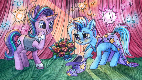 2018 aquamarine_(gem) blue_eyes blue_hair bouquet cape clothed clothing curtains cute cutie_mark duo equine excited eyebrows eyelashes female female/female feral flower friendship_is_magic grin hair happy hat hooves horn inner_ear_fluff levitation love magic mammal multicolored_hair my_little_pony open_mouth open_smile plant purple_eyes purple_hair red-watercolor rose shadow smile stage star starlight_glimmer_(mlp) teeth tongue traditional_media_(artwork) trixie_(mlp) two_tone_hair unicorn vest watercolor_(artwork) wood wood_floor wrist_cuff
Rating: Safe
Score: 4
User: GlimGlam
Date: August 16, 2018 2018 aquamarine_(gem) blue_eyes blue_hair bouquet cape clothed clothing curtains cute cutie_mark duo equine excited eyebrows eyelashes female female/female feral flower friendship_is_magic grin hair happy hat hooves horn inner_ear_fluff levitation love magic mammal multicolored_hair my_little_pony open_mouth open_smile plant purple_eyes purple_hair red-watercolor rose shadow smile stage star starlight_glimmer_(mlp) teeth tongue traditional_media_(artwork) trixie_(mlp) two_tone_hair unicorn vest watercolor_(artwork) wood wood_floor wrist_cuff
Rating: Safe
Score: 4
User: GlimGlam
Date: August 16, 2018