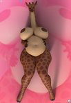 3d_(artwork) anthro belly big_belly big_breasts breasts daz_studio_(artwork) digestion digital_media_(artwork) fatal_vore female giraffe giraffid hi_res holding_belly huge_breasts huge_hips huge_thighs loneclaw long_neck lying lying_on_ground mammal mature_anthro mature_female on_back on_ground onlyfans sigrid_(loneclaw) size_difference solo thick_neck thick_thighs unbirthing vaginal vore weight_gain wide_hips