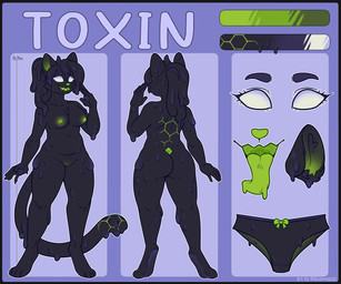 anthro black_body clothing clothing_transformation female genitals green_genitals long_tongue mouth_shot nipples open_mouth panties panties_transformation slime solo tongue transformation underwear underwear_transformation vulva akiannakatt domestic_cat felid feline felis goo_creature mammal 6:5 absurd_res digital_media_(artwork) hi_res model_sheet