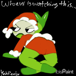 angry anthro anus balls black_background blush bottomwear butt christmas_clothing christmas_headwear clothed clothing dialogue duo genitals green_body half_naked hat headgear headwear helping holiday_clothing holiday_dressed holidays humanoid_genitalia humanoid_penis looking_at_viewer male male/male penis pose posing_for_the_viewer presenting presenting_hindquarters santa_hat short_body shorts simple_background taking_off_shorts text yoshreveluv blushcrunch_studio christmas dandy's_world roblox shrimpo_(dandy's_world) soulvester_(dandy's_world) arthropod crustacean marine shrimp toon_(dandy's_world) 1:1 animated digital_media_(artwork) low_res