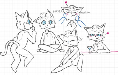 anthro bar belly beverage black_nose blue_eyes blush butt butt_focus chest_tuft container cup drinking_glass drunk eyebrows fur glass glass_container glass_cup hair happy head_tuft heart_symbol looking_aside looking_at_viewer looking_back male multiple_poses nude nude_male petting pose presenting presenting_hindquarters purring raised_eyebrow sitting solo spread_legs spreading stretching substance_intoxication tail tuft turned_away white_belly white_body white_fur wine_glass nobuddy ponos_corp. d'artanyan_(the_battle_cats) domestic_cat felid feline felis mammal digital_media_(artwork) hi_res sketch whiteboard_fox_(artwork)