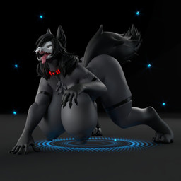 all_fours anthro areola arm_tattoo big_breasts big_butt black_background black_hair black_nails black_sclera bone breasts butt chest_tuft collar colored_nails digitigrade female front_view fur grey_areola grey_body grey_fur grey_nipples hair huge_breasts huge_butt long_hair long_nails nails nipples nude shoulder_tattoo simple_background skull skull_head solo tattoo thick_thighs tongue tongue_out tuft white_eyes wide_hips general_buta scp_foundation scp-1471-a canid canid_demon demon malo mammal skull_dog skulldog_(species) 1:1 3d_(artwork) digital_media_(artwork)