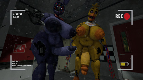 anthro balls bodily_fluids breasts camera_overlay camera_view crossgender ftg_crossgender fti_crossgender genital_fluids genitals gynomorph intersex leaking_precum looking_at_viewer machine mtg_crossgender mti_crossgender nude penis precum reaching_towards_viewer text deskai octal_(modeler) five_nights_at_freddy's five_nights_at_freddy's_2 scottgames bonnie_(fnaf) chica_(fnaf) golden_freddy_(fnaf) withered_bonnie_(fnaf) withered_chica_(fnaf) animatronic robot 16:9 3d_(artwork) digital_media_(artwork) english_text hi_res source_filmmaker_(artwork) widescreen