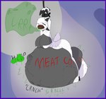 2_horns 3_fingers anthro anthro_pred arm_tuft belly belly_on_ground belly_squish big_belly big_breasts biped black_nose black_text bodily_noises bone_breaking border bound bovid_horn breasts burp_cloud burping butt calling_for_help caprine_horn cloud_emanata compression_sound_effect countershade_belly countershade_breasts countershade_fur countershading crunch crushing_sound_effect deep_squish digestion digestion_noises dripping_text elbow_tuft emanata eyes_closed face_imprint fatal_vore featureless_breasts female female_anthro female_pred fingers fully_inside fur gaping_mouth goat_horn goat_tail green_burp_cloud green_text grey_belly grey_body grey_breasts grey_fur hair hand_imprint hands_tied hanging_from_rope hooved_fingers hooves horn huge_belly hyper hyper_belly imminent_death imprint legs_around_belly legs_around_own_belly monotone_arms monotone_back monotone_butt monotone_face monotone_hair monotone_legs monotone_neck muffled multicolored_belly multiple_prey nude nude_anthro nude_female open_mouth purple_border raised_arms raised_tail red_text resting_on_belly rope rumbling_stomach same_size_vore shortened_sound_effect side_view soft_vore solo sound_effect_variant sound_effects squish struggling struggling_prey tail teeth text tuft two_tone_belly unseen_prey unwilling_prey urp uvula vore vowelless vowelless_sound_effect vowelless_vocalization white_arms white_back white_belly white_body white_butt white_face white_fur white_hair white_hands white_legs white_neck white_tuft wrinkles writing_on_belly tcsrjx bovid caprine goat mammal 2024 absurd_res aliasing cel_shading character_request digital_drawing_(artwork) digital_media_(artwork) english_description english_text full-length_portrait hi_res portrait shaded