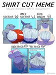 anthro big_breasts bikini breasts cleavage clothed clothing female huge_breasts hyper hyper_breasts larger_female macro size_difference swimwear text thick_thighs two-piece_swimsuit doritoderg shirt_cut_meme baleen_whale blue_whale cetacean mammal marine whale english_text hi_res meme