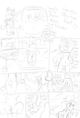 anthro bodily_fluids female genital_fluids genitals male peeing solo text urine vulva young somestickygoo bluey_(series) mob_entertainment poppy_playtime smiling_critters bluey_heeler catnap_(poppy_playtime) australian_cattle_dog canid canine canis cattledog domestic_dog felid feline herding_dog mammal pastoral_dog absurd_res black_and_white comic english_text hi_res monochrome sketch unfinished
