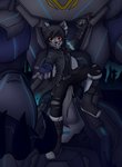 alternative_fashion anthro cyberpunk detailed_background emo futuristic machine male mecha neon science_fiction solo dream_mirage aion_(city) frost_flame_(dream_mirage) tech canid canine canis mammal wolf cyber_(disambiguation) hi_res