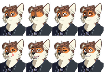 angry anthro eyes_closed half-closed_eyes male narrowed_eyes sad shocked solo wide_eyed ariesartist border_collie canid canine canis collie domestic_dog herding_dog mammal pastoral_dog sheepdog absurd_res blender_(artwork) digital_media_(artwork) hi_res