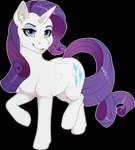 blue_eyes cutie_mark female feral fur glistening glistening_eyes horn mane open_mouth purple_mane purple_tail simple_background solo tail transparent_background white_body white_fur white_horn milk-jug friendship_is_magic hasbro my_little_pony mythology rarity_(mlp) equid equine mammal mythological_creature mythological_equine unicorn alpha_channel watermark