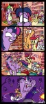 accessory amber_eyes apple_bloom_(mlp) applejack_(mlp) blue_body blue_eyes blue_fur bow_(feature) bow_accessory bow_ribbon comic cutie_mark_crusaders_(mlp) dragon earth_pony empty_eyes english_text equid equine explosion feathered_wings feathers female feral fluttershy_(mlp) friendship_is_magic fur gavalanche green_eyes group hair hair_accessory hair_bow hair_ribbon hasbro hi_res horn horse male mammal multicolored_hair my_little_pony mythological_creature mythological_equine mythological_scalie mythology pegasus pink_eyes pink_hair pinkie_pie_(mlp) pony ponyville purple_body purple_fur purple_hair rainbow_dash_(mlp) rarity_(mlp) ribbons scalie scootaloo_(mlp) source_request spike_(mlp) sweetie_belle_(mlp) tail text twilight_sparkle_(mlp) two_tone_hair unicorn white_eyes wings yellow_body yellow_feathers young young_female young_feral