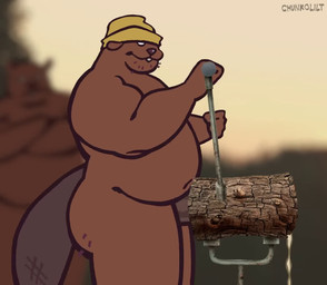 anthro balls beanie beaver_tail belly big_balls big_butt big_penis bodily_fluids body_hair bouncing_balls brown_body buckteeth butt butt_hair clothing cum cum_drip cum_inside dripping fucking_machine genital_fluids genitals hat headgear headwear humanoid_genitalia humanoid_penis humping machine male muscular muscular_arms obese object_humping object_penetration overweight penetrable_sex_toy penis saggy_balls sex_toy smile smiling_at_viewer solo stubble swaying teeth x-ray_view chunkolilt beaver mammal rodent 2d_animation animated blender_(artwork) digital_media_(artwork) loop mixed_media motion_tweening no_sound short_playtime video watermark