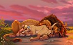 animal_genitalia animal_pussy duo feline_genitalia feline_pussy female feral genitals male male/female penis pussy xtreme3246 disney the_lion_king bahati_whiteclaw eos_(tigerriser) fan_character felid lion mammal pantherine hi_res