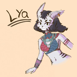 anthro armband black_hair breasts ear_piercing ear_ring female green_eyes hair jewelry nails navel necklace piercing ring_piercing solo pkmnsphynx bethesda_game_studios microsoft the_elder_scrolls the_elder_scrolls_online lya_(ixikelpos) felid khajiit mammal pantherine tiger 1:1 hi_res
