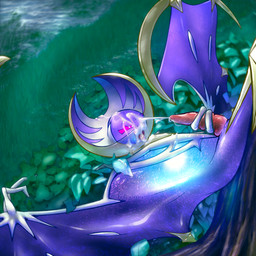 against_natural_surface against_surface against_tree blue_glow bodily_fluids claws crescent_(shape) cum cum_drip cum_in_mouth cum_in_own_mouth cum_in_self cum_inside cum_on_face cum_on_own_face cum_on_self cum_string cumshot_on_own_face detailed_background dripping erection feral genital_fluids genitals glowing glowing_body grass leaf male male_feral masturbation membrane_(anatomy) membranous_wings open_mouth outside penile penile_masturbation penis pink_sclera plant shoulder_stand solo spread_wings tapering_penis tree upside_down water wing_claws wings tohjoma nintendo pokemon bat generation_7_pokemon legendary_pokemon lunala mammal pokemon_(species) 1:1 2023