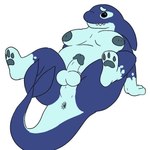 anthro anus breasts butt crossgender genitals gynomorph intersex inverted_nipples nipples nude penis presenting presenting_anus presenting_hindquarters simple_background solo spritedraws rivals_of_aether orcane cetacean dolphin mammal marine oceanic_dolphin orca toothed_whale 1:1