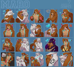 anal anal_penetration animal_genitalia animal_penis anthro balls bite biting_another bottomless bulge butt canine_genitalia canine_penis clothed clothing fellatio genitals knot knotted_penis leash leash_pull licking making_out male male/male neck_bite nude oral penetration penile penis sex sheath sticker_pack tongue topless zempy3 maro_lupus canid canine mammal absurd_res hi_res