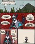 angry anthro blue_eyes dialogue forest forest_background looking_down male nature nature_background plant profanity solo text tree 60percentscalie vauruk bat mammal 4:5 comic digital_media_(artwork) english_text hi_res