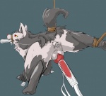 animal_genitalia bdsm bondage bound canine_penis crying cum cumshot embarrassed erection forced_orgasm humiliation hyena knot male mightyena milking_machine nintendo orgasm penis penis_milking pk25mn25 pokémon red_eyes rope sex_toy solo vibrator video_games yellow_sclera
Rating: Explicit
Score: 24
User: Test-Subject_217601
Date: August 03, 2011