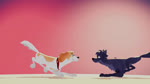 black_body black_ears black_fur black_hair black_nose black_tail brown_body brown_ears brown_eyes brown_fur brown_nose duo feral fleur-de-lis fur green_eyes grey_body grey_fur hair happy male multicolored_body multicolored_fur pawpads pink_pawpads playing quadruped running smile tail teeth tongue two_tone_body two_tone_fur white_body white_fur white_tail ice_nova belfort_and_lupin belfort_(belfort_and_lupin) lupin_(belfort_and_lupin) bird_dog canid canine canis domestic_dog hunting_dog hybrid mammal wolf wolfdog 2025 3d_(artwork) 3d_animation animated digital_media_(artwork) no_sound webm