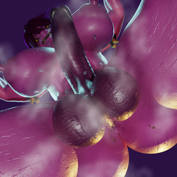 abs anthro anus areola armband balls big_areola big_balls big_breasts big_nipples big_penis bodily_fluids breasts butt genitals gynomorph hair huge_areola huge_breasts huge_nipples humanoid_genitalia humanoid_penis intersex looking_at_viewer low-angle_view muscular musk nipples penis pink_body pubes puffy_areola purple_hair sharp_teeth simple_background solo spiked_armband spikes sweat sweatdrop sweaty_balls sweaty_genitalia sweaty_penis teeth thick_thighs under_boob yellow_sclera teknotyk samzan_(modeler) deltarune undertale_(series) susie_(deltarune) scalie 1:1 3d_(artwork) blender_(artwork) digital_media_(artwork) hi_res