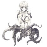 big_breasts black_sclera breast_squish breasts breath clothed clothing curvy_figure female hair humanoid_pointy_ears looking_at_viewer monster_girl_(genre) panting scar sharp_teeth shirt short_hair solo squish t-shirt teeth tentacle_legs tentacle_limbs tentacles topwear unknown_artist ico_(game) japan_studio_(game_developer) sony_corporation sony_interactive_entertainment team_ico_(game_developer) yorda_(ico) animal_humanoid cephalopod cephalopod_humanoid cephalopod_taur coleoid human humanoid humanoid_taur mammal marine marine_humanoid mollusk mollusk_humanoid octopodiform octopus octopus_humanoid octopus_taur taur 1:1 hi_res monochrome sketch