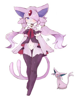 anthro anthrofied bell blush blush_lines breasts clothed clothing eyelashes female forehead_gem forked_tail front_view fur gem hair hair_over_eye looking_at_viewer navel_outline purple_body purple_eyes purple_fur purple_hair simple_background solo tail thick_thighs unusual_anatomy unusual_tail white_background white_body white_fur wide_hips 17hornet77987 nintendo pokemon eeveelution espeon generation_2_pokemon pokemon_(species) hi_res