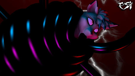 anthro black_highlights black_tentacles brown_body brown_fur brown_hair coiling fur hair highlights_(coloring) male multicolored_hair nude_anthro nude_male oral oral_penetration penetration restrained solo tentacle_in_mouth tentacle_penetration tentacles two_tone_hair yellow_eyes psikokinetic warfaremachine_(modeler) psiko_(psikokinetic) canid canine canis jackal mammal 16:9 2024 3d_(artwork) 4k absurd_res digital_media_(artwork) hi_res source_filmmaker_(artwork) story story_in_description widescreen