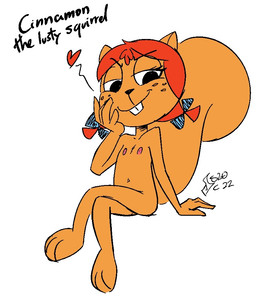 anthro areola buckteeth crossed_legs eyelashes female freckled_face freckles hair heart_symbol loli long_eyelashes navel nipples red_hair simple_background sitting smile smug_face teeth text white_background young young_anthro young_female soulcentinel squitoo third-party_edit cinnamon_almond mammal rodent sciurid tree_squirrel 2022 color_edit colored english_text