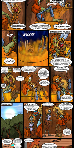 3_fingers 3_toes antennae_(anatomy) anthro barefoot black_border blonde_hair blue_bottomwear blue_clothing blue_eyes blue_jeans blue_pants blush border bottomwear bound breasts brown_body brown_eyes brown_hair buzzing clothed clothing cloud confusion denim denim_bottomwear denim_clothing dirt dominant dominant_anthro dominant_male dress embarrassed exhausted eyes_closed feet female fingers flying food food_fetish food_play foot_fetish foot_play footwear freckled_face freckles green_eyes grey_body grey_clothing grey_shirt grey_topwear group hair high_heels honey_(food) insect_wings jeans laugh licking licking_lips lips long_hair looking_at_viewer male open_mouth pants pink_tongue plant profanity red_bottomwear red_clothing red_dress red_lips red_shirt red_skirt red_topwear rock sandals shirt shoes short_hair skirt sky slipping soles speech_bubble stairs sun text tickle_fetish tickle_torture tickling tickling_armpits tickling_feet toes tongue tongue_out topwear tree trio wings yelling geargades dirt_(geargades) pebbles_(geargades) violet_(geargades) arthropod bee hymenopteran insect 2015 absurd_res comic english_text hi_res daughter_(lore) mother_(lore) mother_and_child_(lore) mother_and_daughter_(lore) parent_(lore) parent_and_child_(lore) parent_and_daughter_(lore)