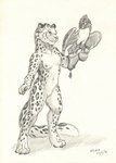 ambiguous_gender anthro areola armor battle_claws beak breasts digitigrade duo falconry_glove feathered_wings feathers feet female feral fur headgear helmet hindpaw leopard_spots looking_at_another navel nipples nude paws smile snout spots standing tail tail_feathers whiskers wings scale_(artist) guardians_of_ga'hoole soren_(gogh) avian barn_owl bird felid mammal owl pantherine snow_leopard tyto tytonid western_barn_owl graphite_(artwork) greyscale monochrome shaded sketch traditional_media_(artwork)