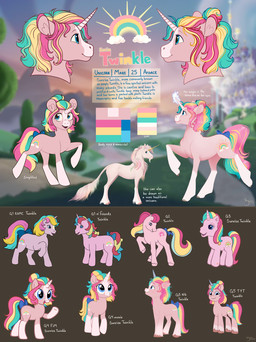 accessory bow_ribbon female feral fur furgonomics hooves horn leg_markings magic markings multiple_styles pink_body pink_fur ribbons socks_(marking) solo style_emulation tail tail_accessory tail_bow tail_ribbon tail_tuft toony tuft unicorn_horn solkatt-arts friendship_is_magic hasbro mlp_g1 mlp_g2 mlp_g3 mlp_g5 my_little_pony my_little_pony:_tell_your_tale my_little_pony:_the_movie_(2017) my_little_pony_'n_friends mythology fan_character equid equine mammal mythological_creature mythological_equine twinkle-eyed unicorn hi_res model_sheet