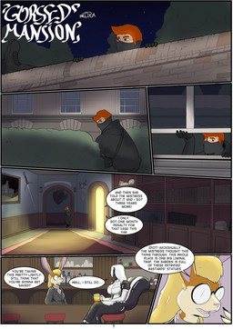 clothing dialoge dialogue dress female gender_transformation group latex magic maid_uniform male mansion profanity robbing text transformation trio uniform mrdyga bear human lagomorph leporid mammal mephitid rabbit skunk absurd_res comic english_text hi_res